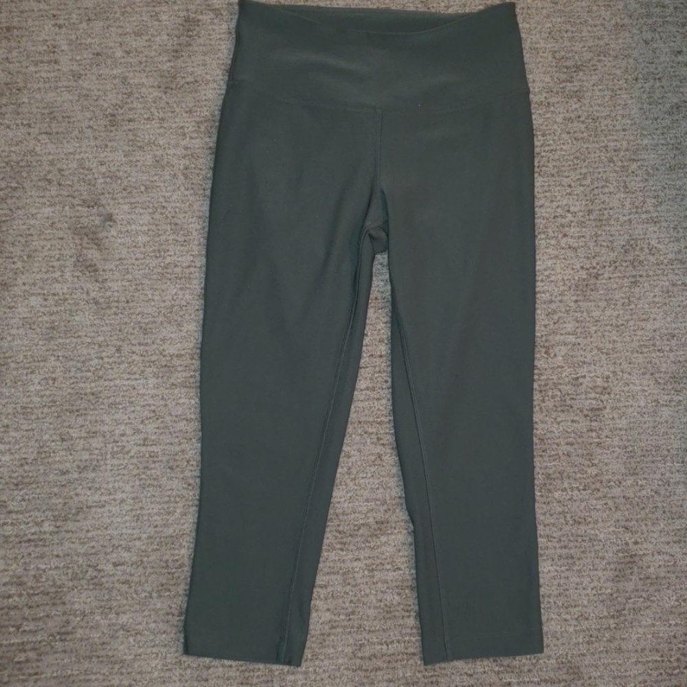 Olive green capris